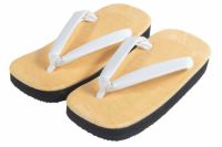 黄千葉 白花緒 低反発 雪駄（H41 ）